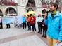 Viele Menschen unterstützen unsere Aktionen gegen das waffenfähige Uran im Forschungsreaktor Garching.
<br>Bild: Alexandra Beier