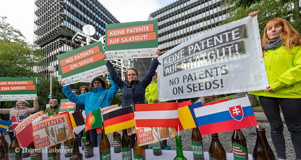 © Thomas Einberger / argum, Demonstration gegen Bier-Patent