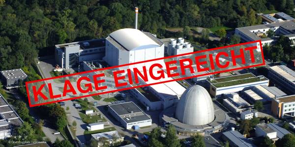 Forschungsreaktor FRM II in Garching mit