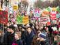 Insgesamt waren sehr viele junge DemonstrantInnen mit dabei.