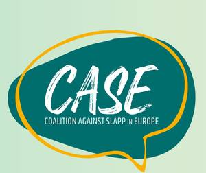 Die Coalition against SLAPPs in Europe fordert eine EU-Richtlinie (Bild: www.the-case.eu).