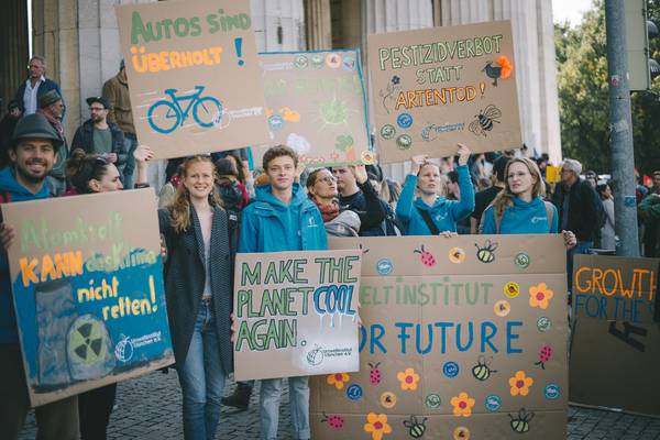 Klimastreik in München (Foto: Luis Calçada/ Umweltinstitut München)