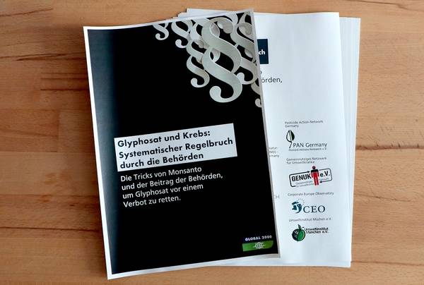 Glyphosat und Krebs: Systematischer Regelbruch durch die Behörden; Bild: Umweltinstitut