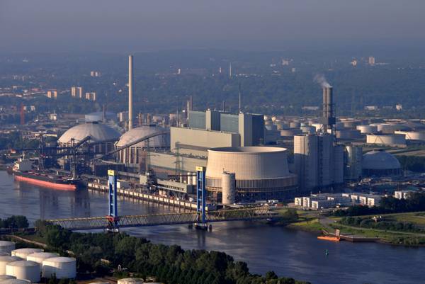 Das Kohlekraftwerk Moorburg in Hamburg - Foto: Hullie | Wikipedia.de