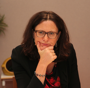 Ratlos: EU-Handelskommissarin Malmström