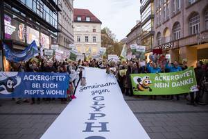 Der Protest aus der Bevölkerung gegen Glyphosat ist groß. Bild: A. Thalhammer