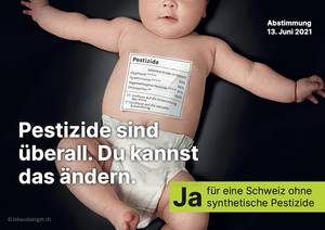 Die Initiative wollte den Pestizidausstieg in der Schweiz erreichen (© Verein Für eine Schweiz ohne synthetische Pestizide).