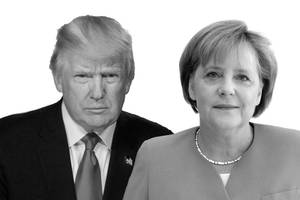 Bildquelle: Armin Linnartz (Merkel); White House (Trump)