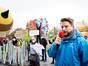 Im Bild spricht: Jurek Vengels, Campaigner und Vorstand, Umweltinstitut München, Foto: Jörg Farys