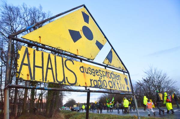 Anti-Atom-Protest in Ahaus. Credit: Bündnis 90-Die Grünen Nordrhein-Westfalenen
