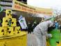 Kein Ökolabel für Gas und Atom: Protest gegen Greenwashing von dem Kommissionsbüro in München Bild: Christph Dörfler